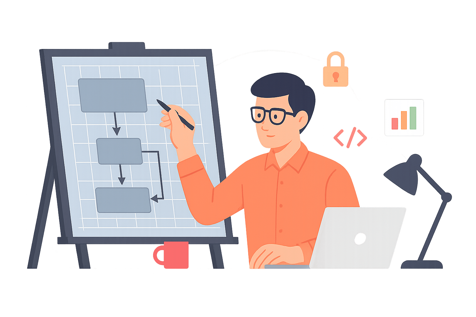 VPN Illustrasi